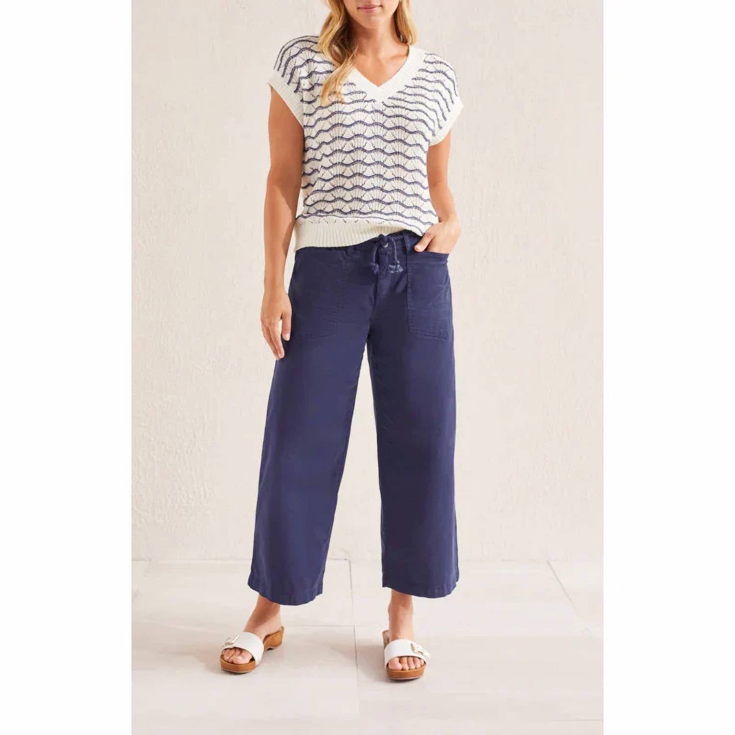 Tribal - Nautical Stripe Sweater - acrylic - blouses - clothing
