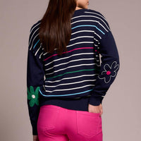 Tribal - Night Fall V Neck Sweater