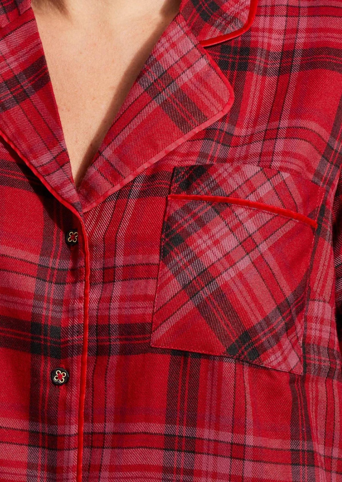 Tribal - Plaid Pajama Set