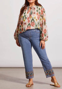Tribal - PUFF SLEEVE BLOUSE