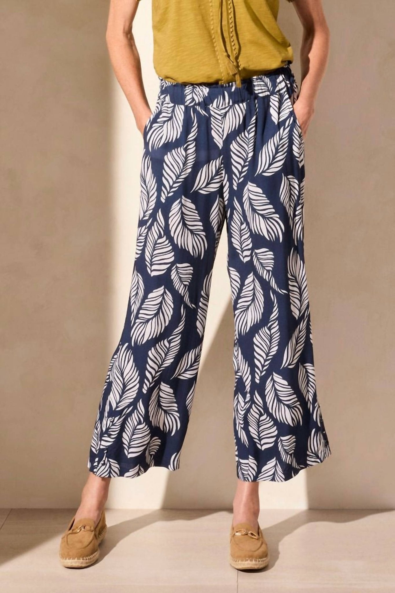 Tribal - Pull - on Ankle Pants - ankle - blue - clothing