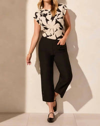 Tribal - Pull On Capri Pant