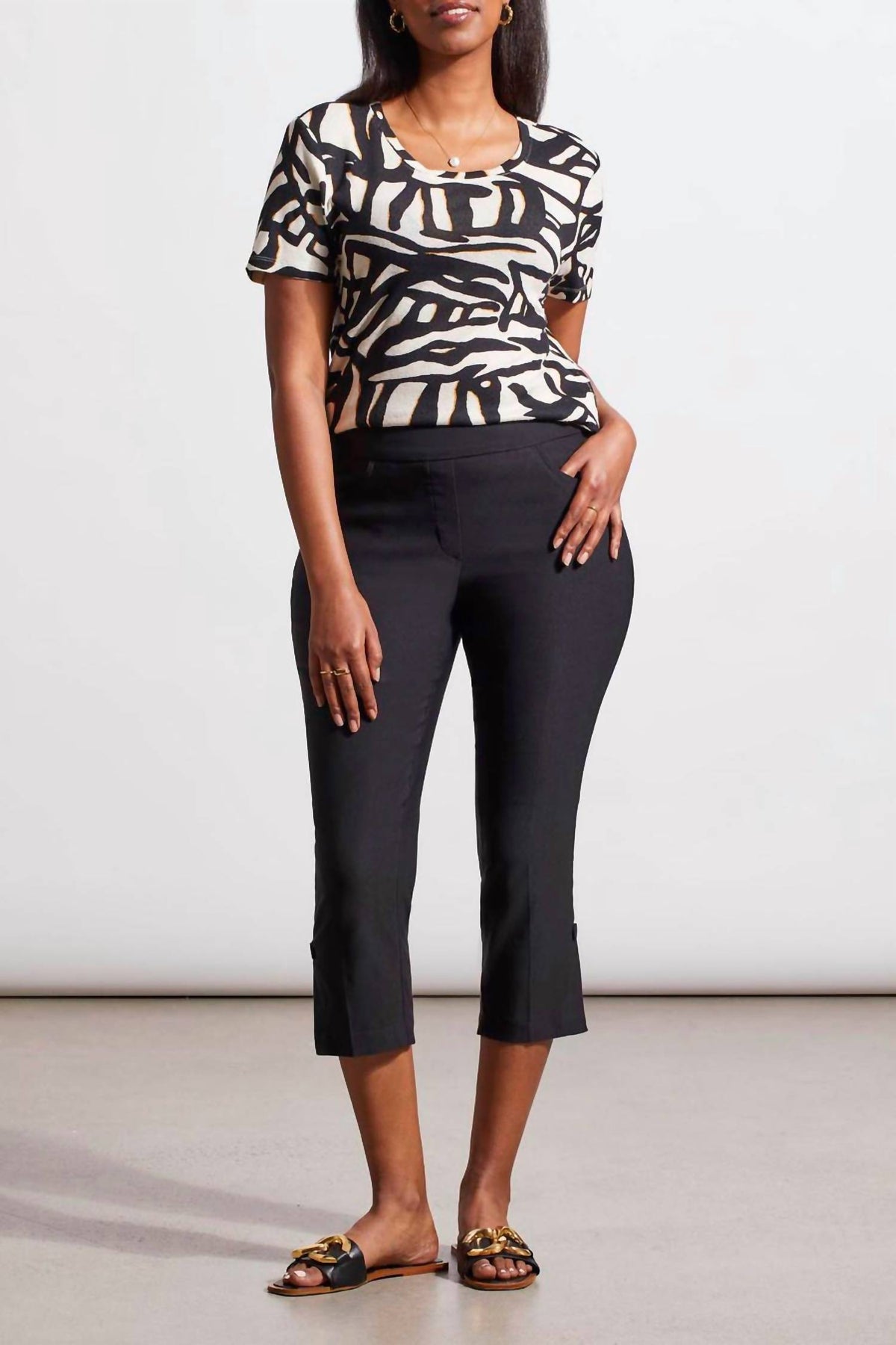 Tribal - Pull On Capri Pants