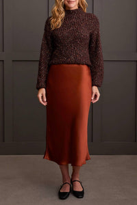 Tribal - Pull On Elastic Waist Midi Skirt