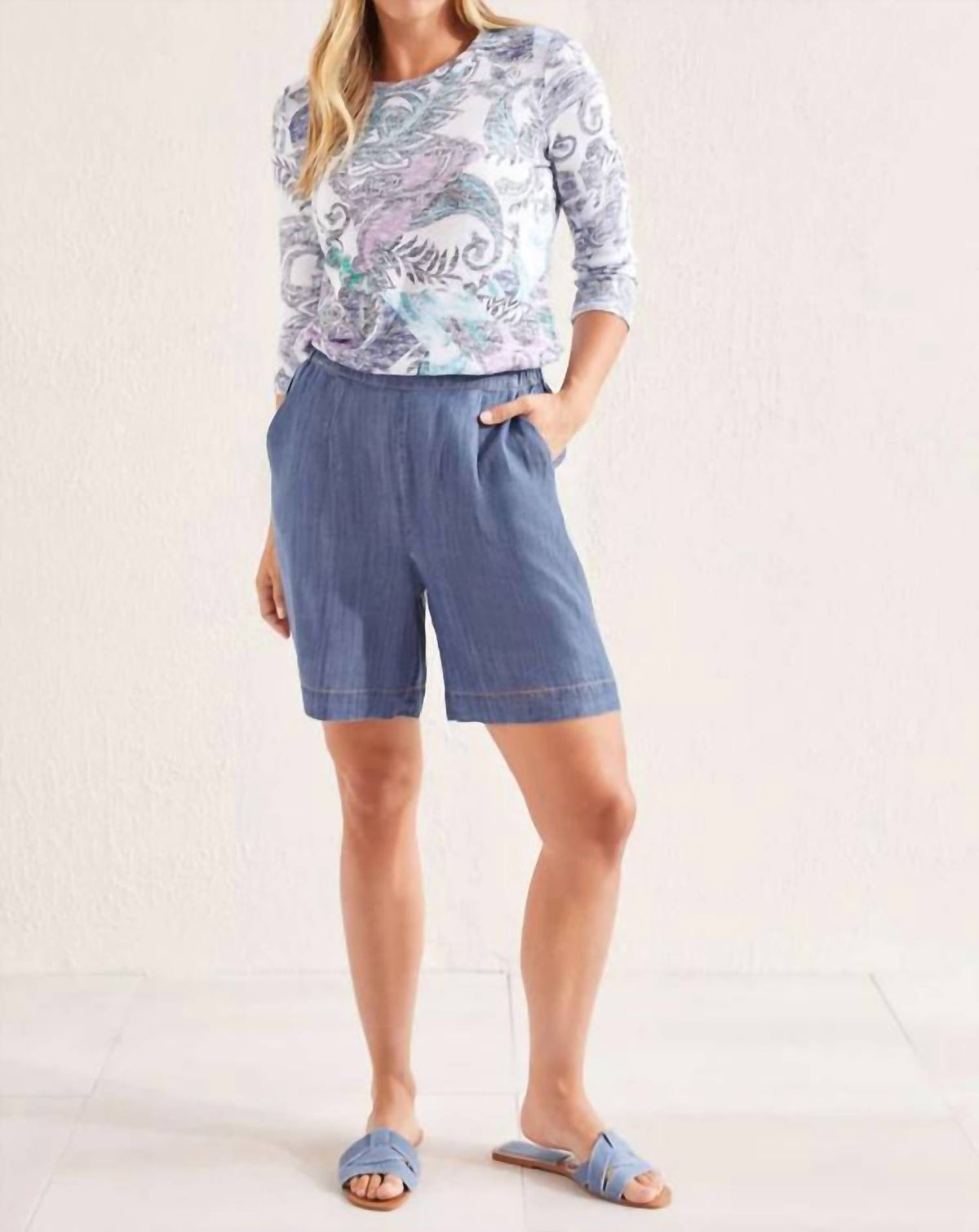 Tribal - Pull on Flowy Shorts