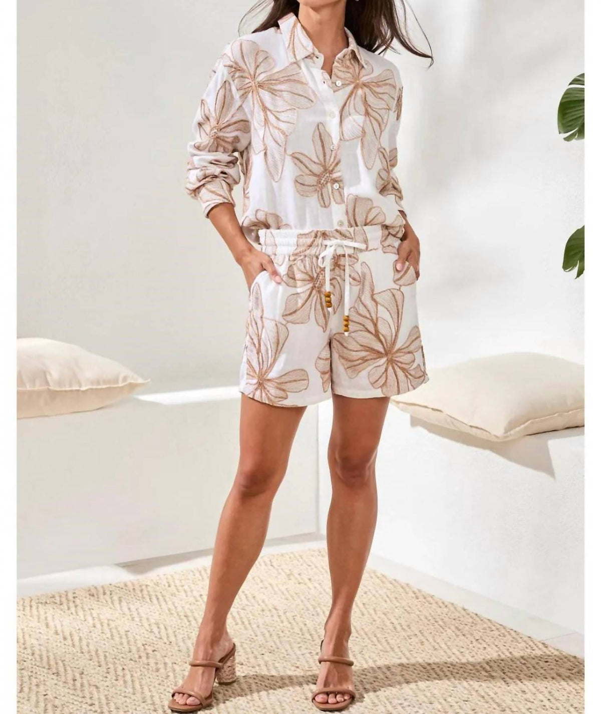 Tribal - Pull On Oasis Drawcord Short