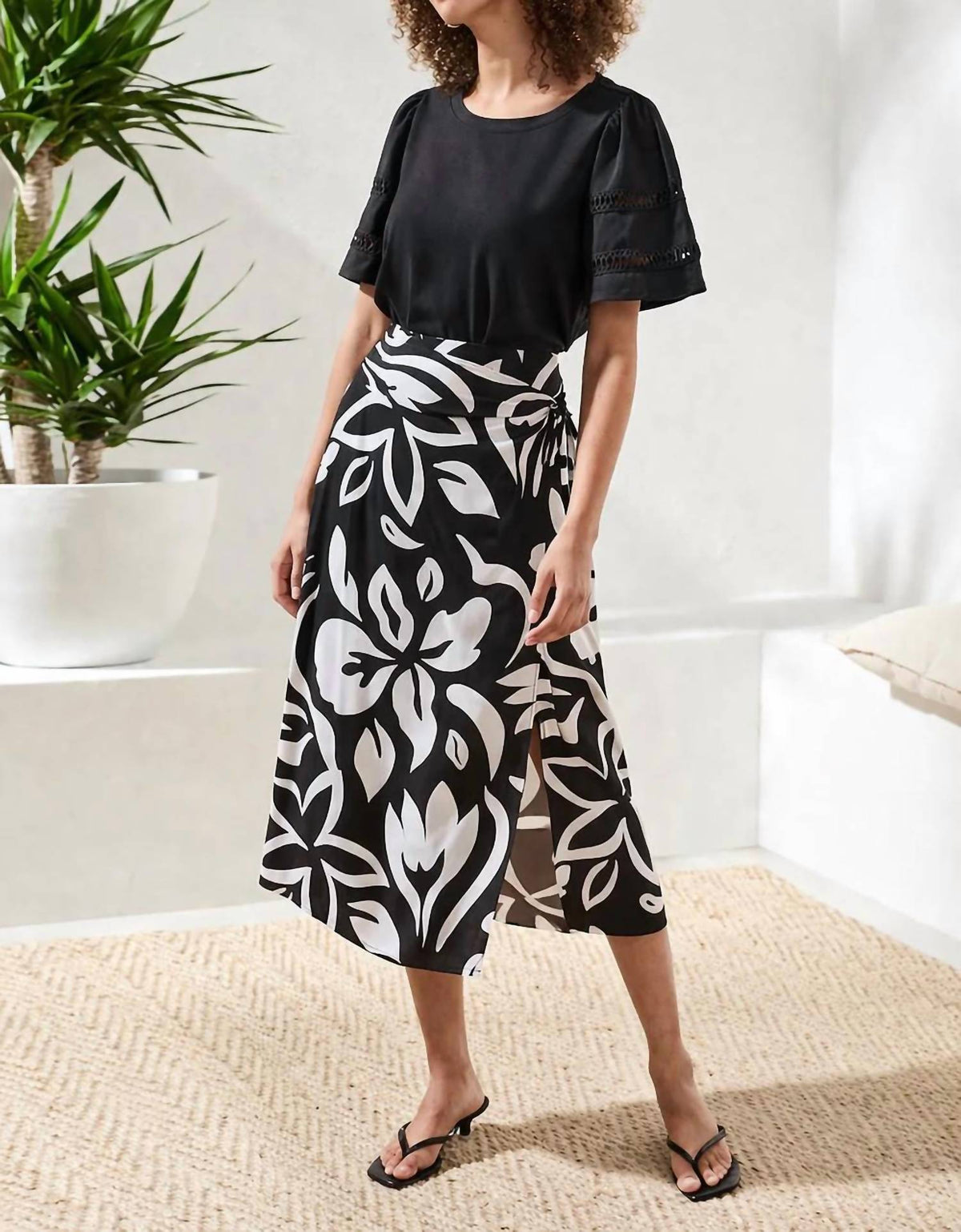 Tribal - Pull On Wrap Skirt