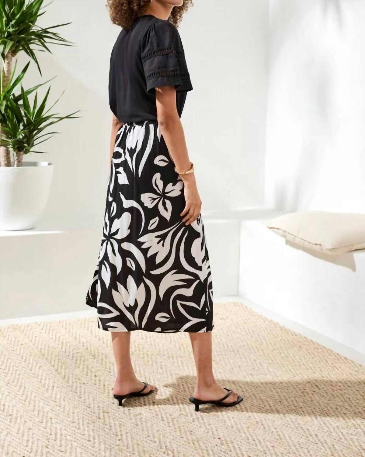 Tribal - Pull On Wrap Skirt