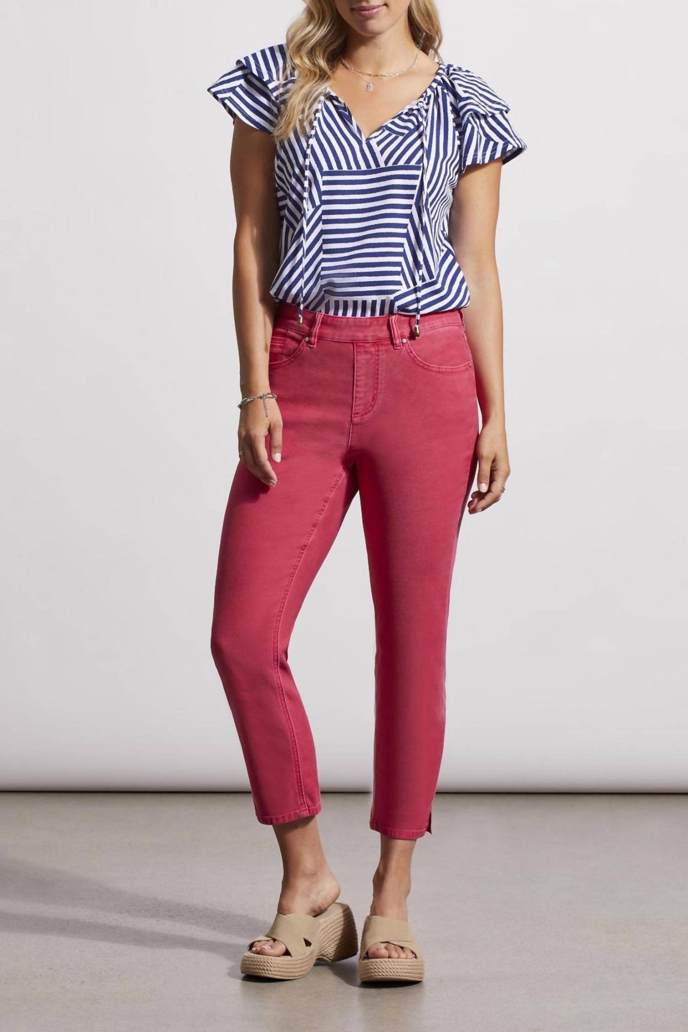 Tribal - Pullon Capri's - capris - clothing - cotton - blend