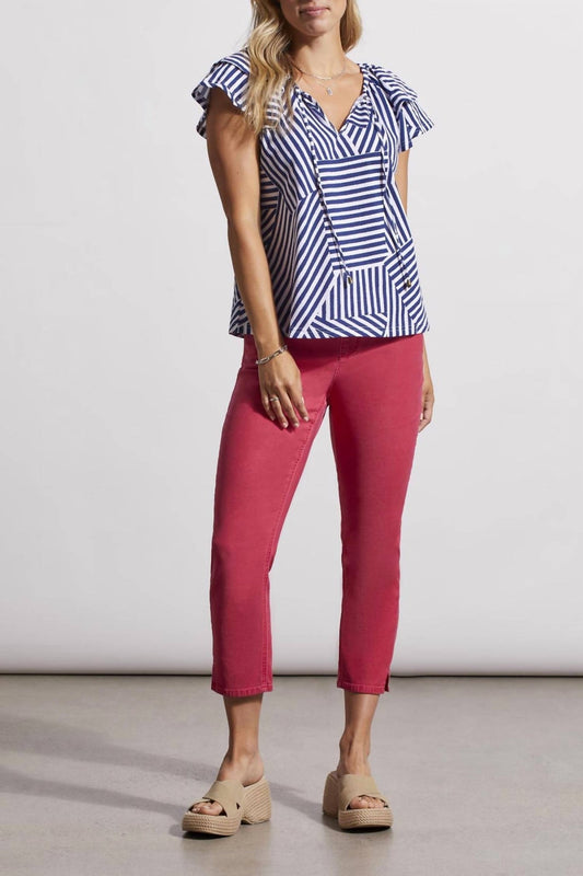 Tribal - Pullon Capri's - capris - clothing - cotton - blend