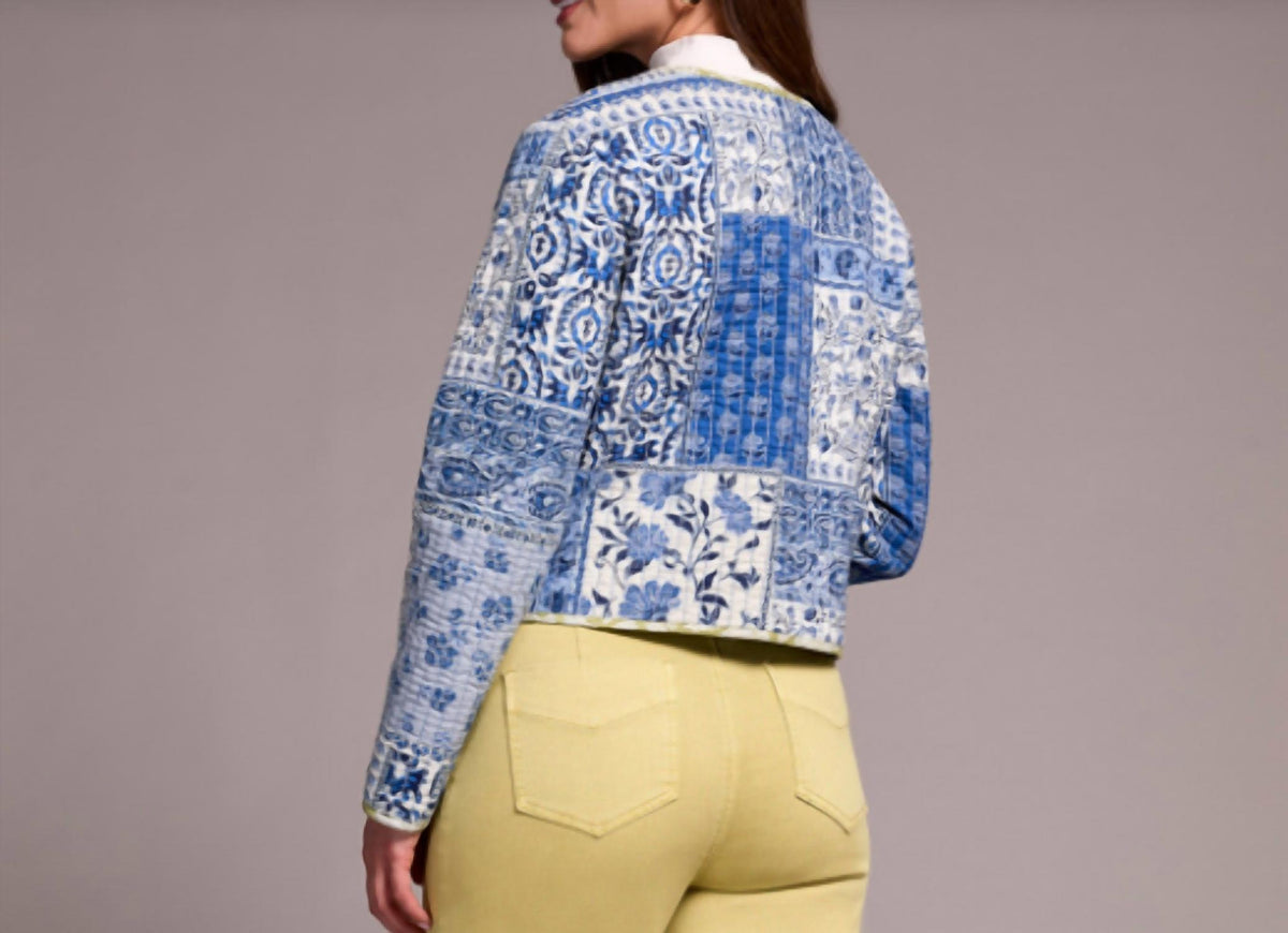 Tribal - Quilted Cotton Patchwork Reversible Jacket