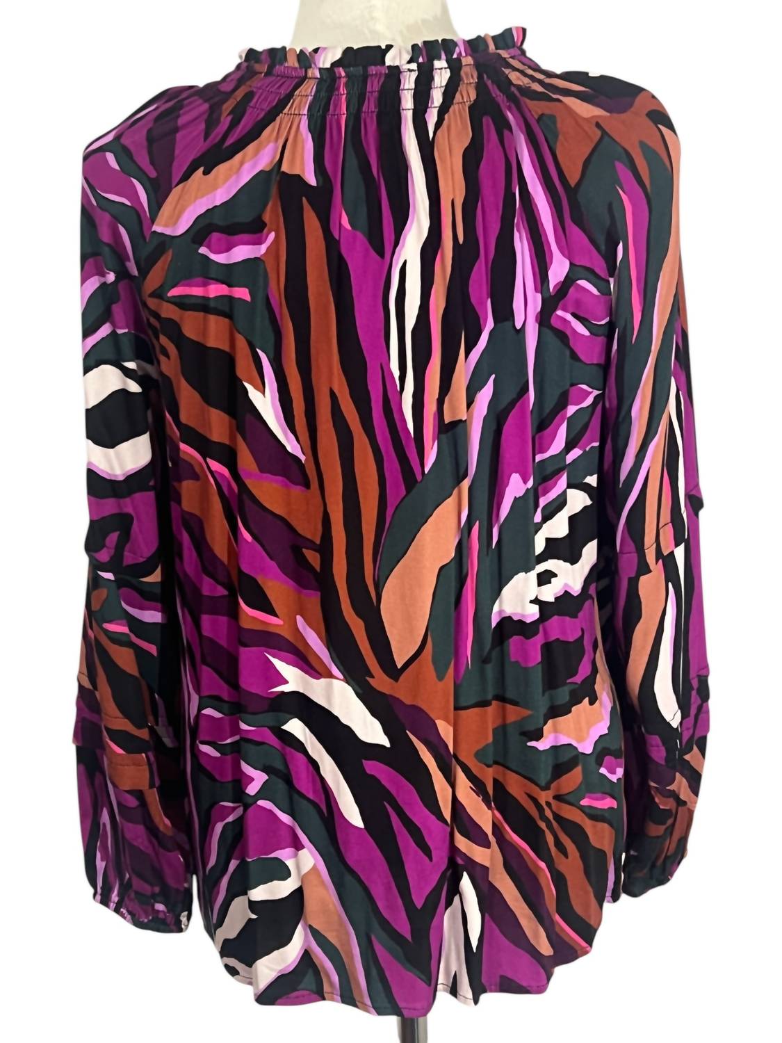 Tribal - Raglan Sleeve Blouse - blouses - clothing - patterned