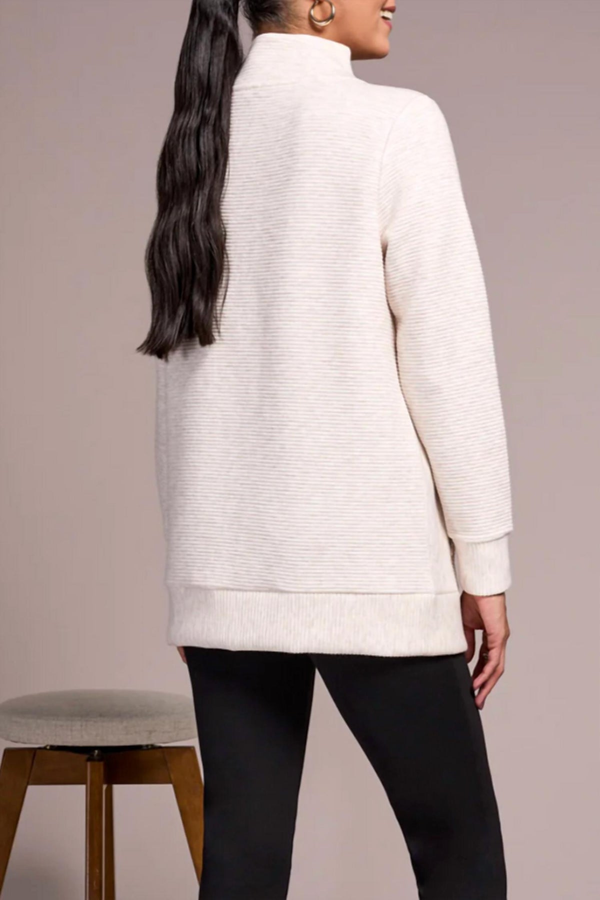 Tribal - Relaxed Fit Tunic Sweatshirt