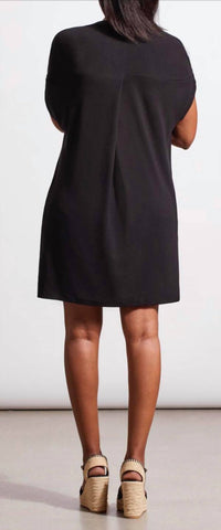 Tribal - Shift Knit Dress - black - clothing - dresses