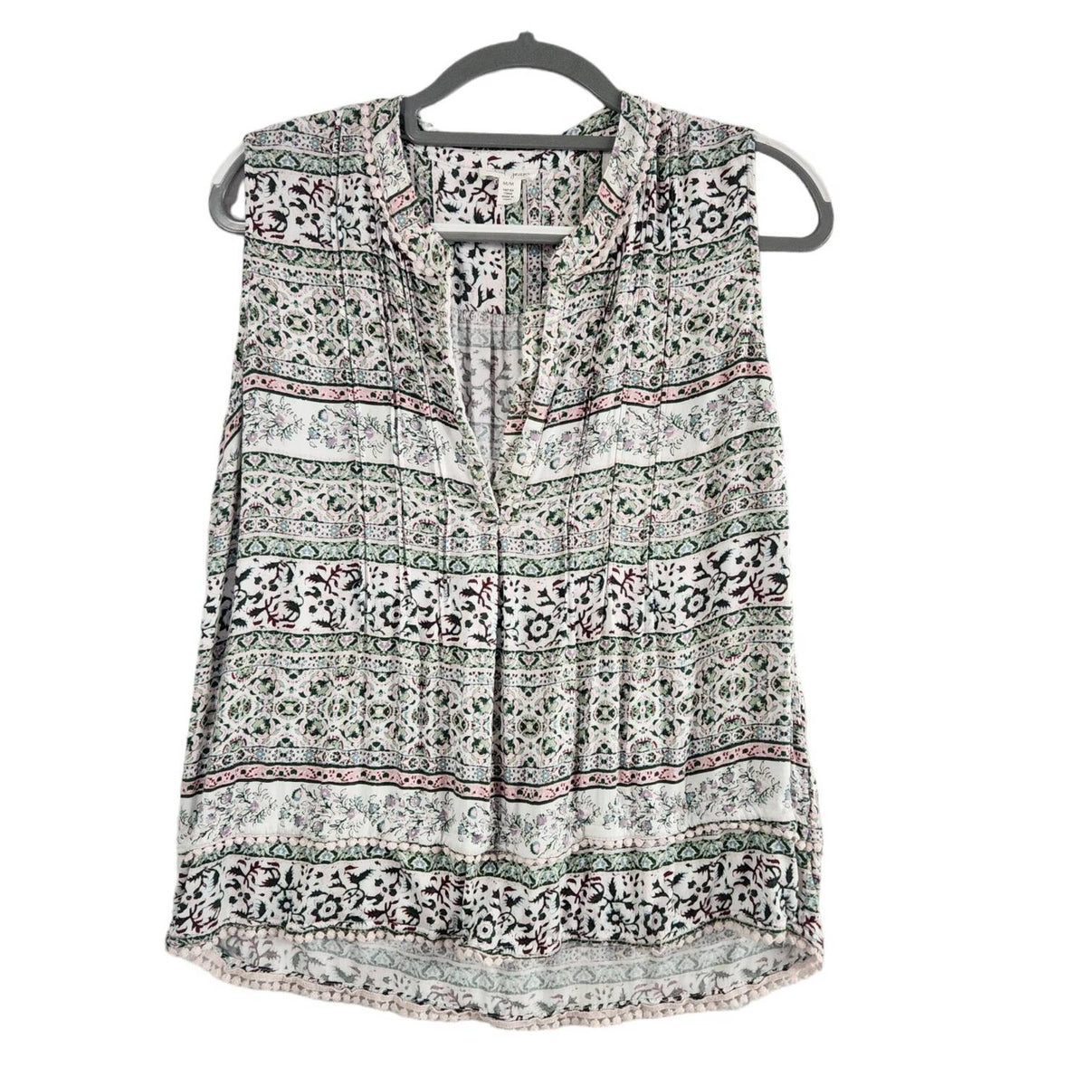 Tribal - Sleeveless Blouse