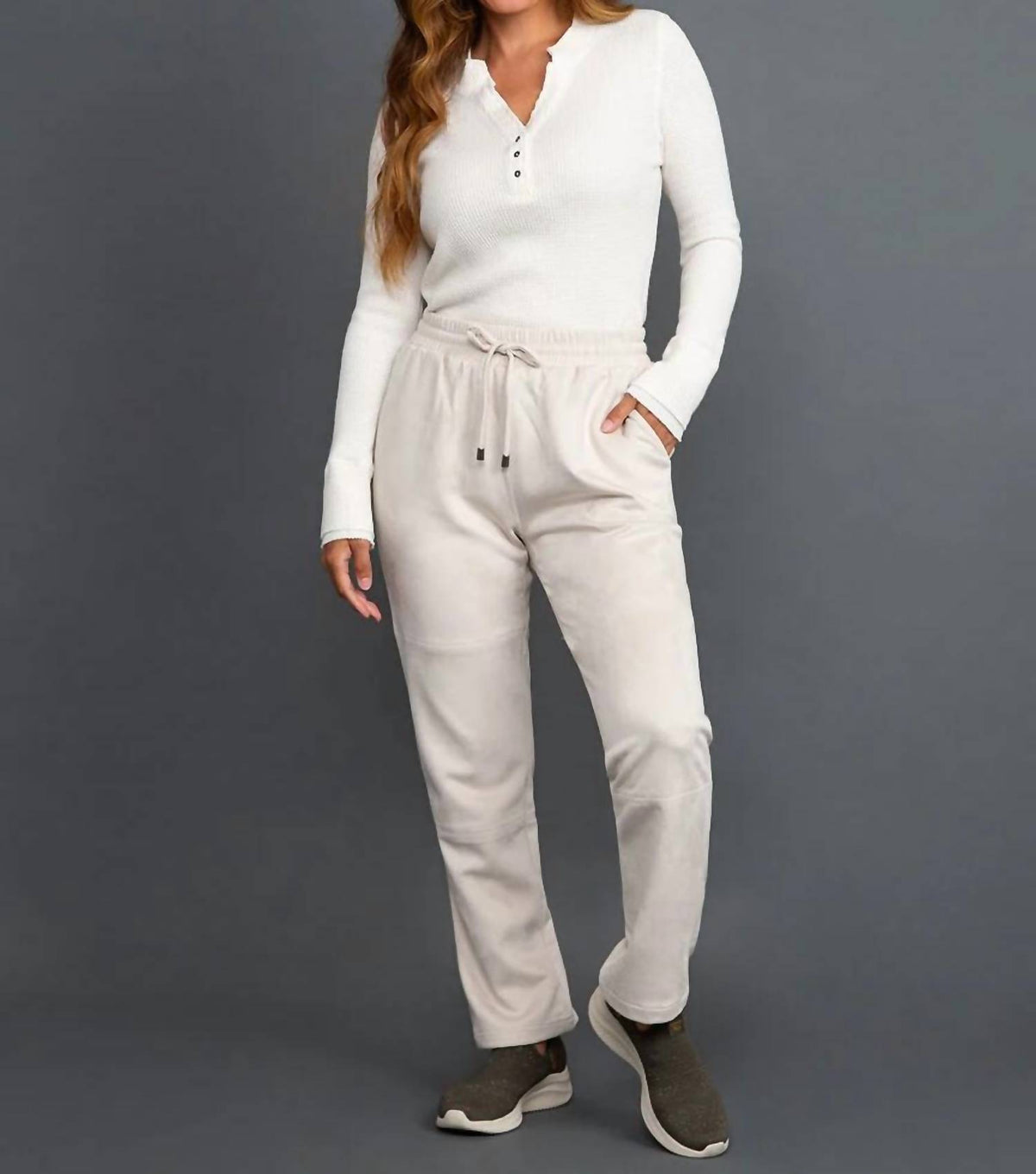 Tribal - Suede Pull-on Pant