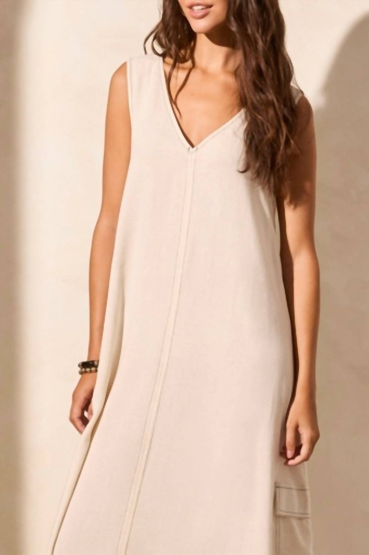 Tribal - V Neck Cargo Dress