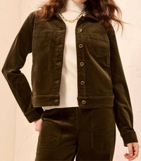 Tribal - Women's Long Sleeve Button Front Jacket