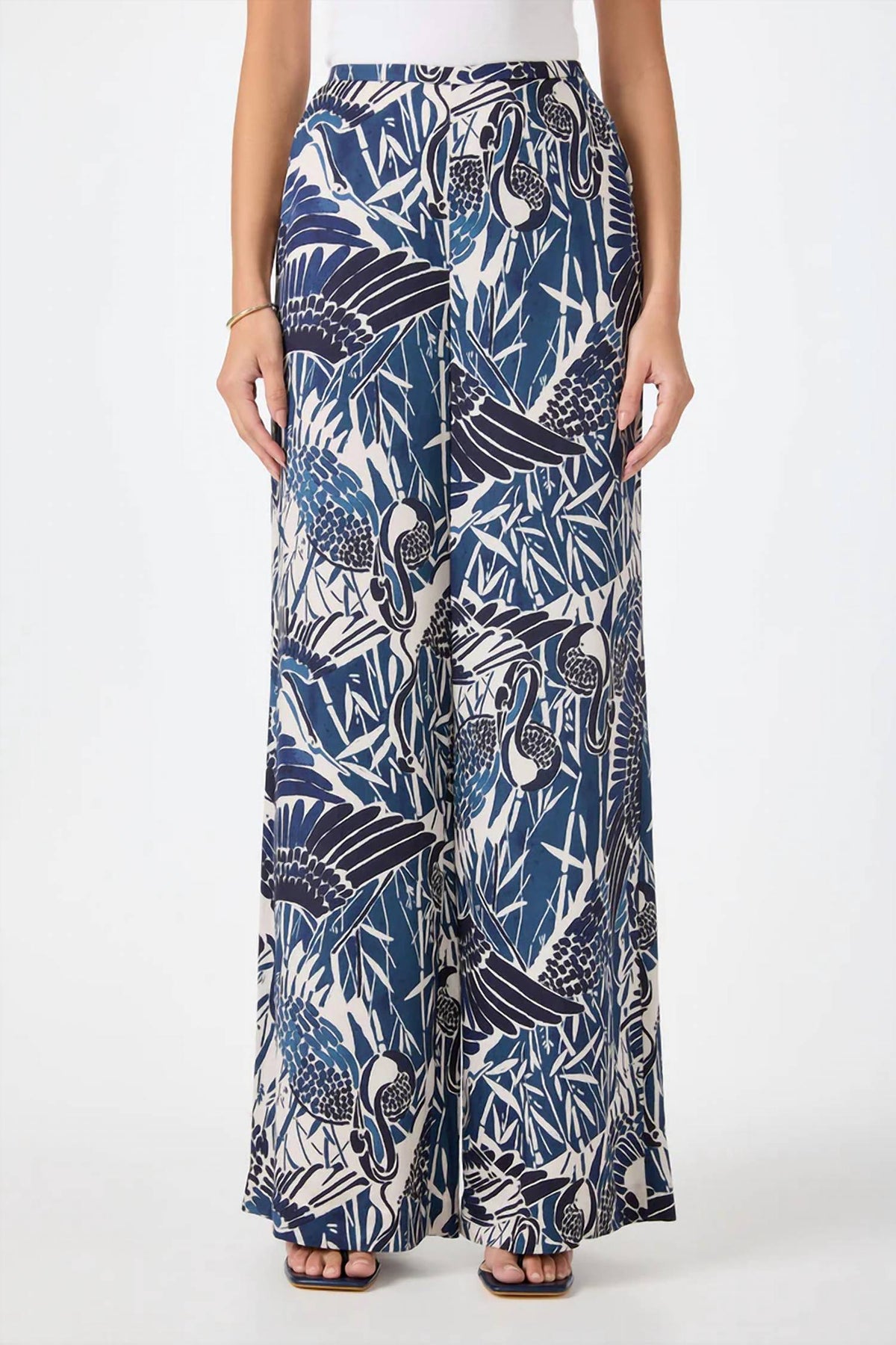 Trina Turk - Printed Satin Pant