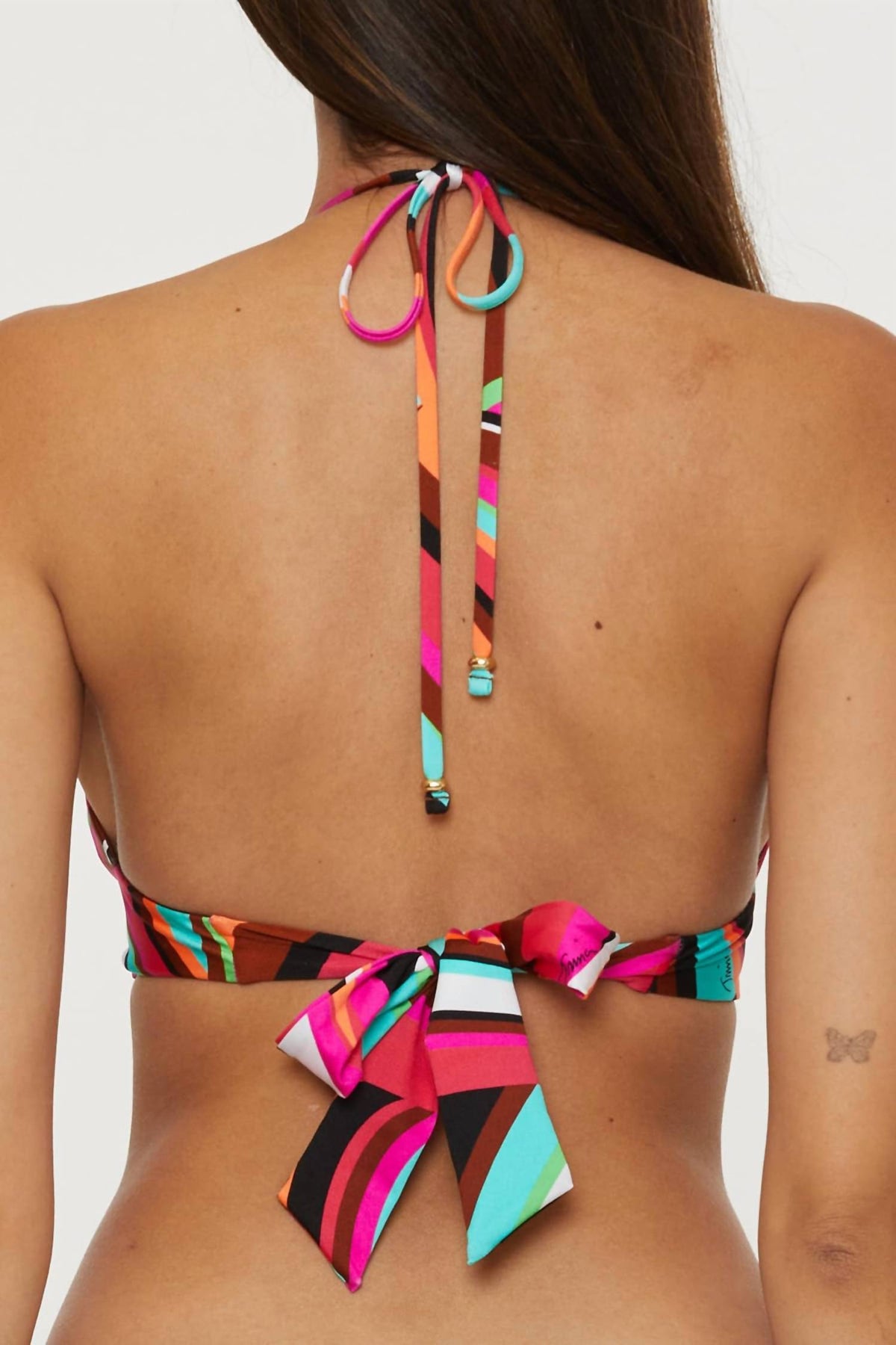 Trina Turk - Reversible Halter Bikini Top