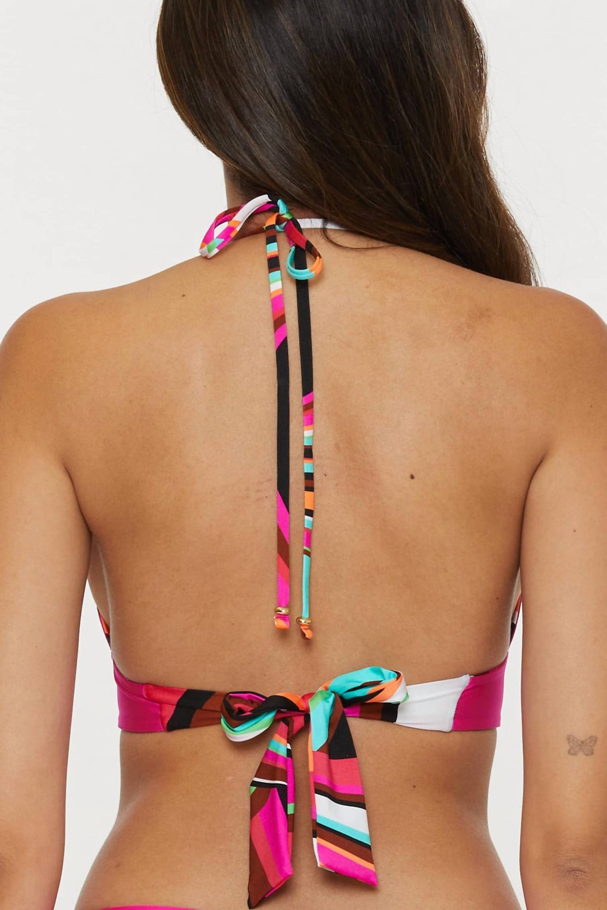 Trina Turk - Reversible Halter Bikini Top