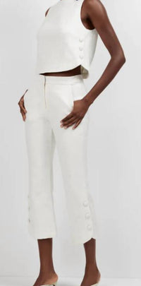 Trina Turk - Tortona Button Hem Pants