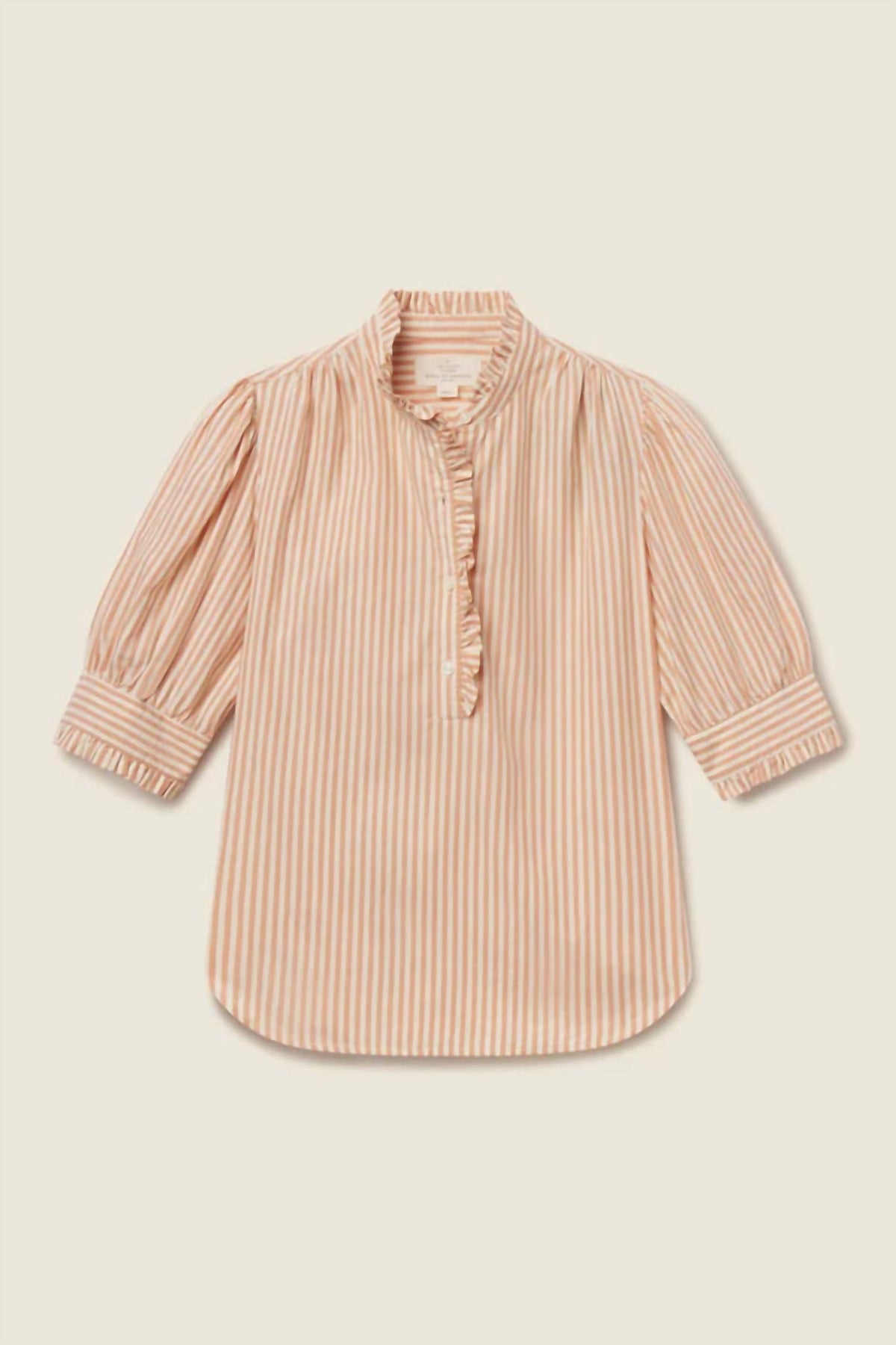 Trovata - Noah Blouse Maple Stripe