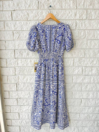 Trovata - Sonia Dress - blue - clothing - cotton - blend
