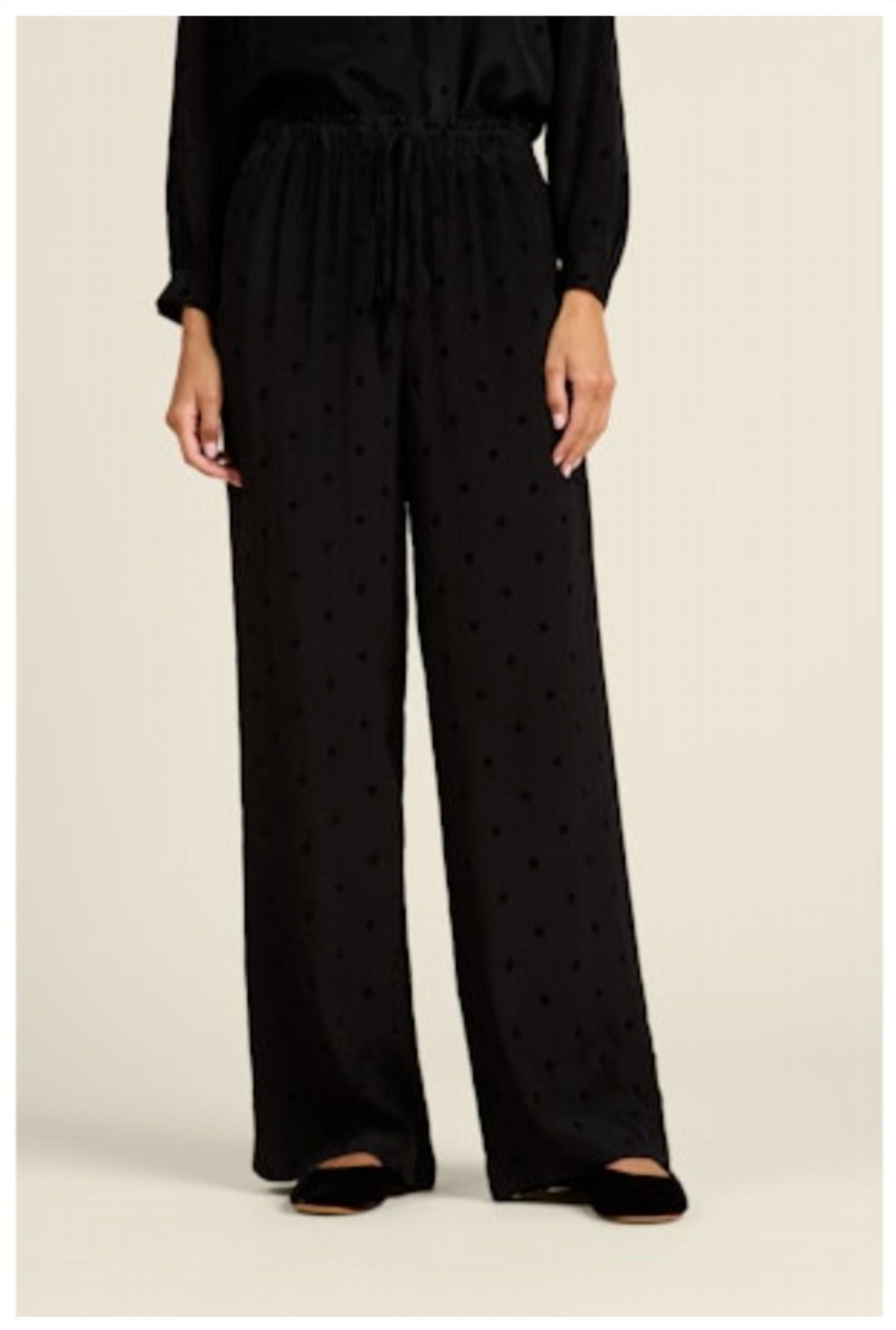 Trovata - Vera Polka Dot Straight Leg Pants