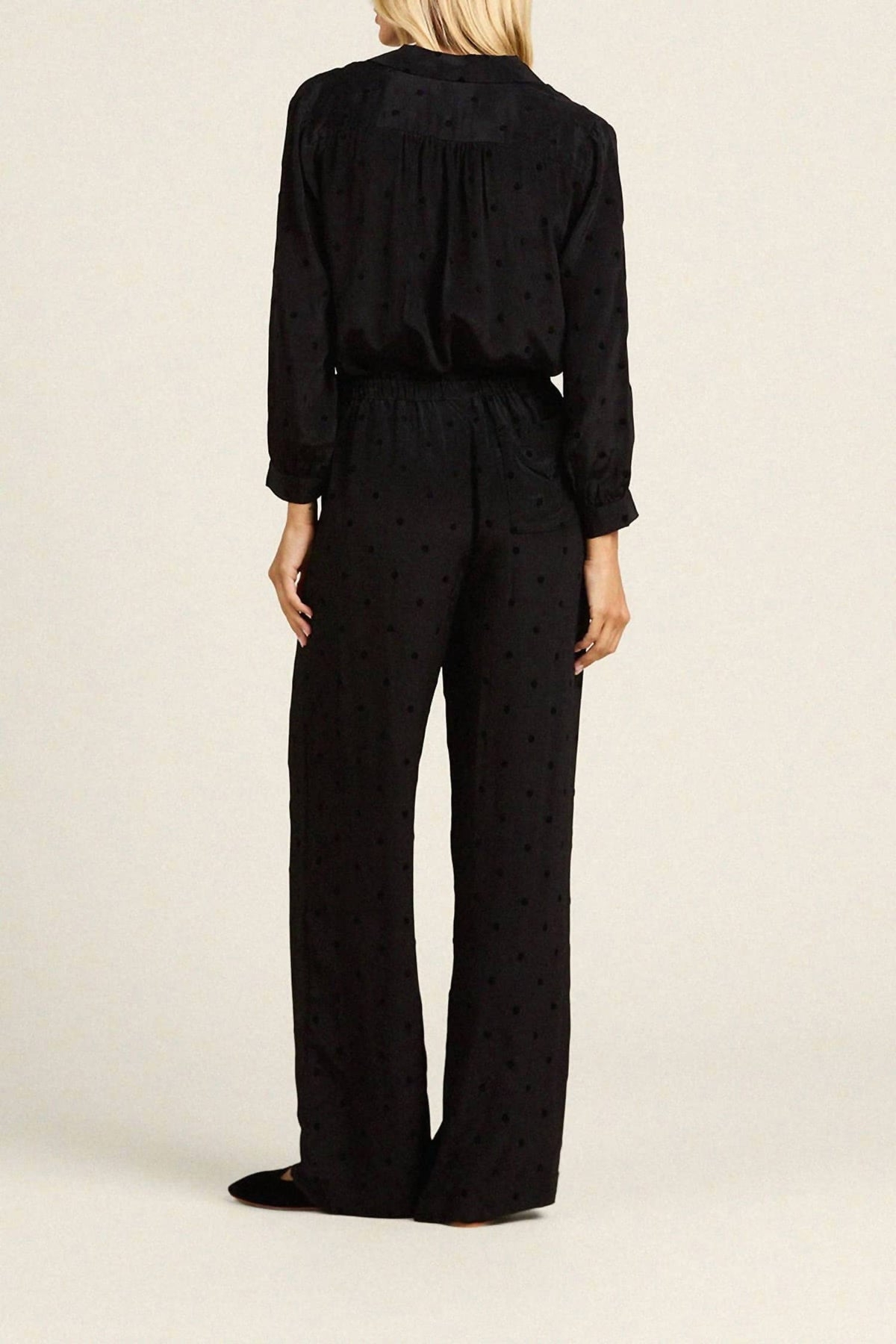Trovata - Vera Polka Dot Straight Leg Pants