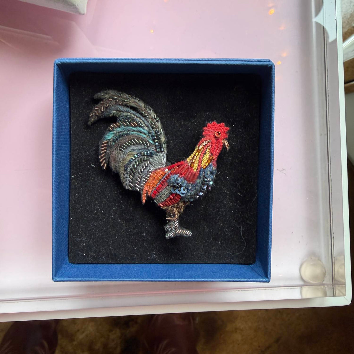 Trovelore - Farm Rooster Brooch