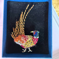 Trovelore - Ring Necked Pheasant Brooch