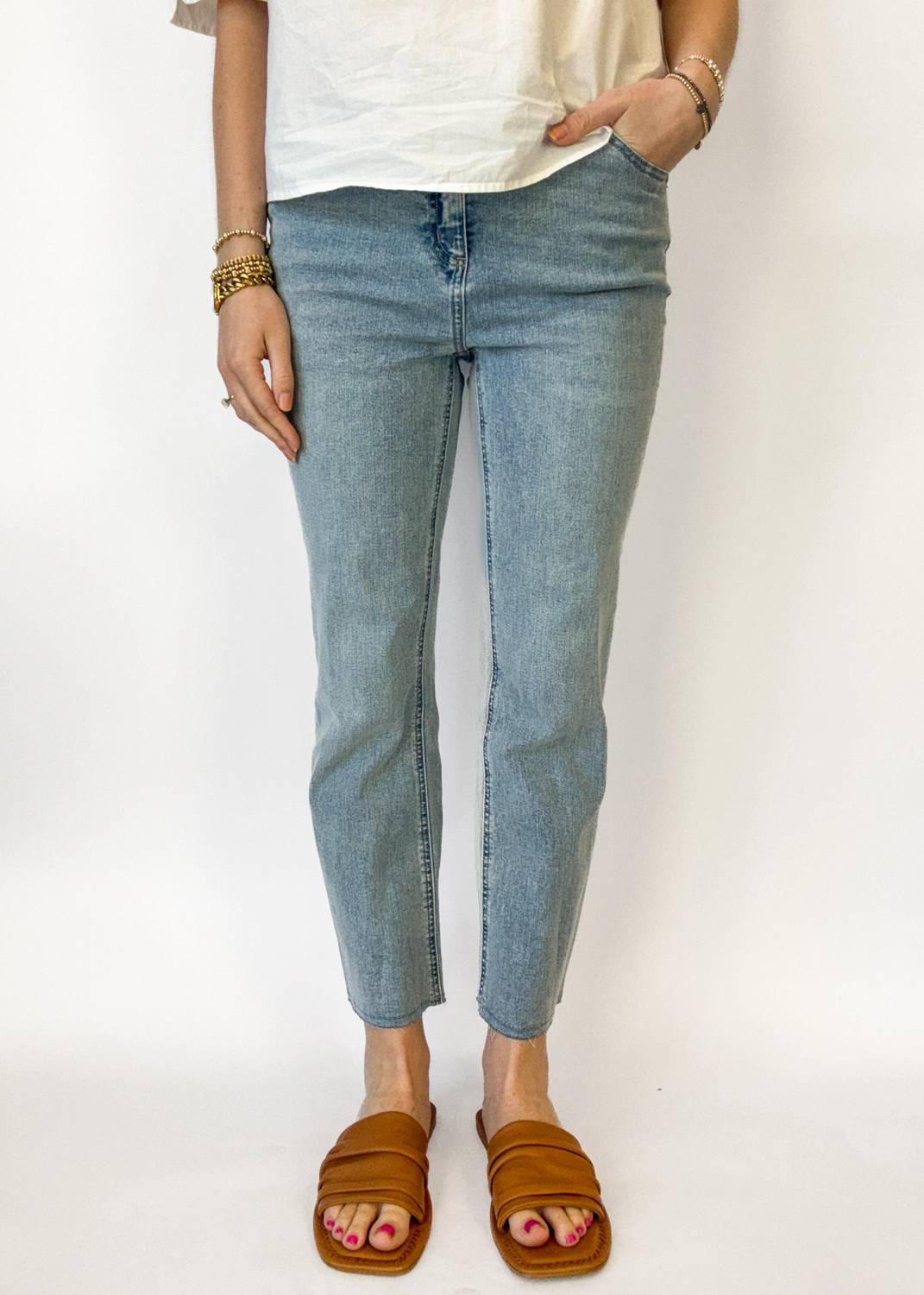 Tru Luxe - Adalynn Cropped Jeans