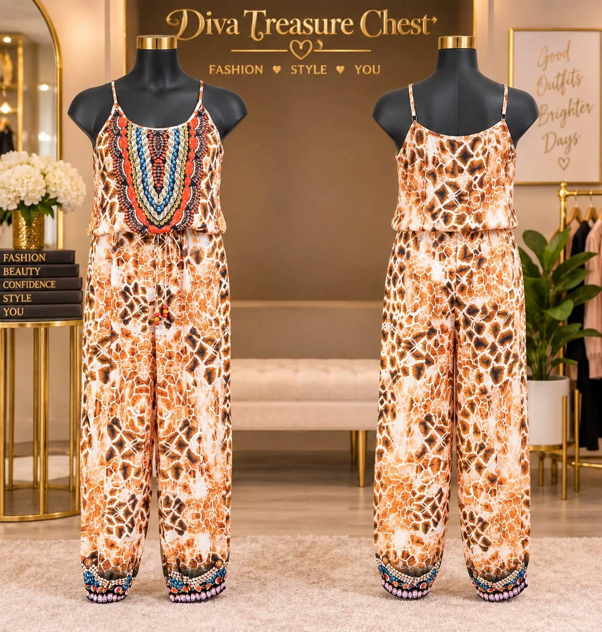True Colors - Vibrant Muse Jumpsuit
