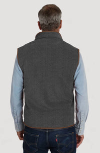 True Grit - Hergbone Fleece Vest