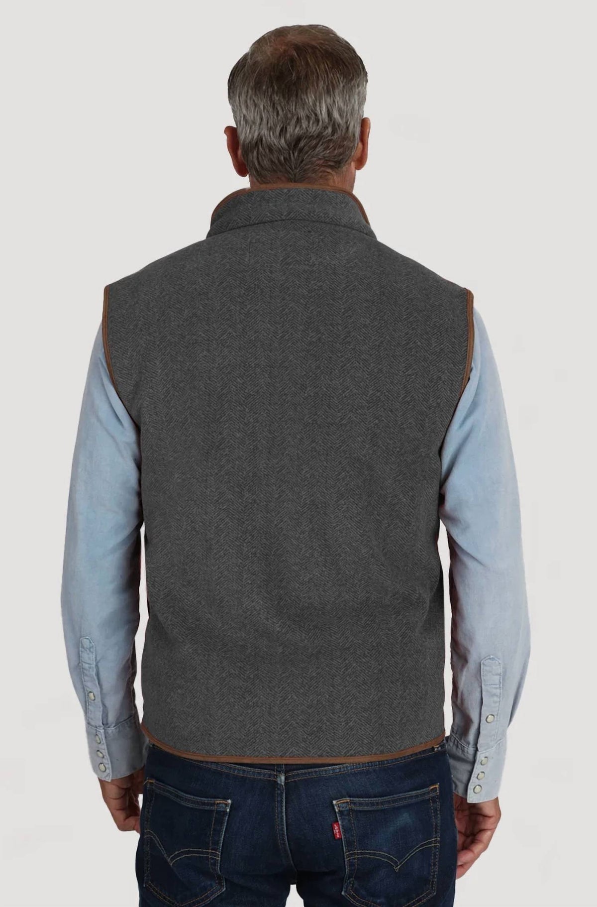 True Grit - Hergbone Fleece Vest