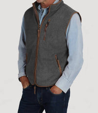 True Grit - Hergbone Fleece Vest