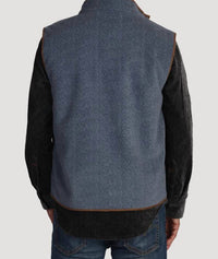 True Grit - Herringbone Zip Vest
