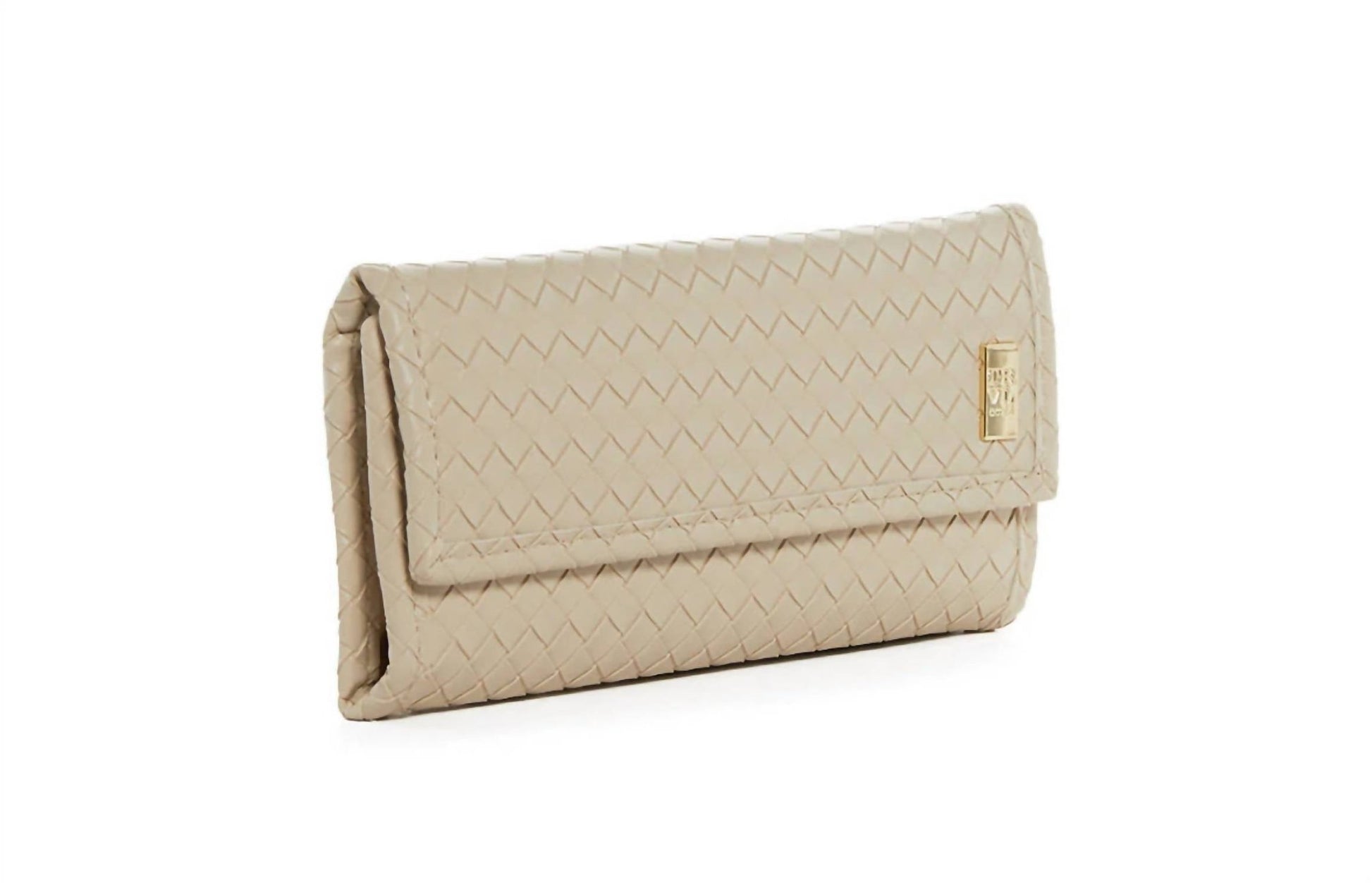 Trvl Design - Women's Woven Luxe Jewelry Wallet - bags - beige - handbags