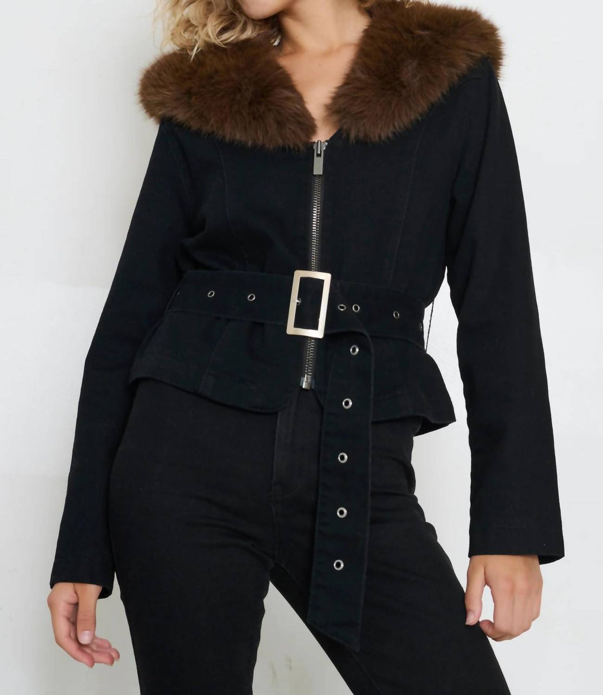 Tt Studios - Carm Faux Fur Jacket