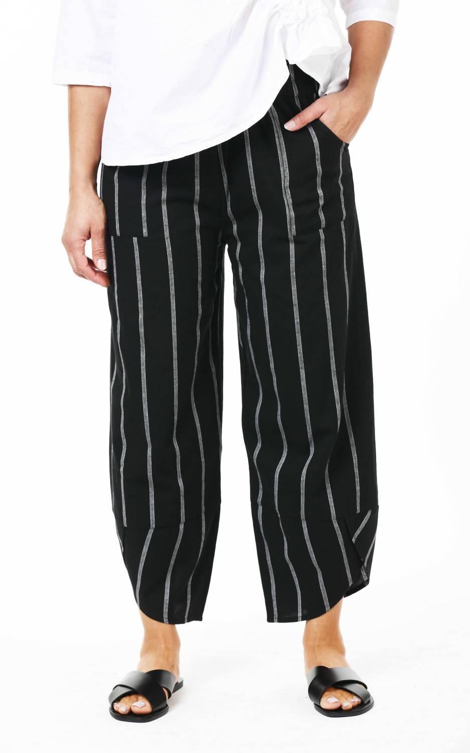Tulip Clothing - Ariana Pant - black - clothing - cotton