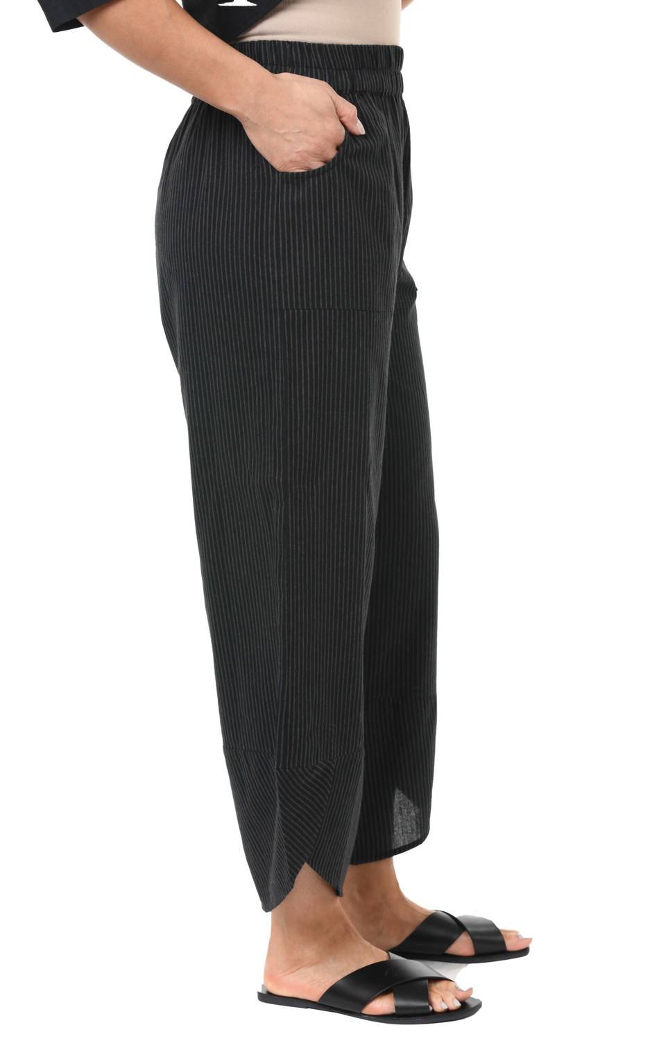 Tulip Clothing - Ariana Pant - black - clothing - cotton