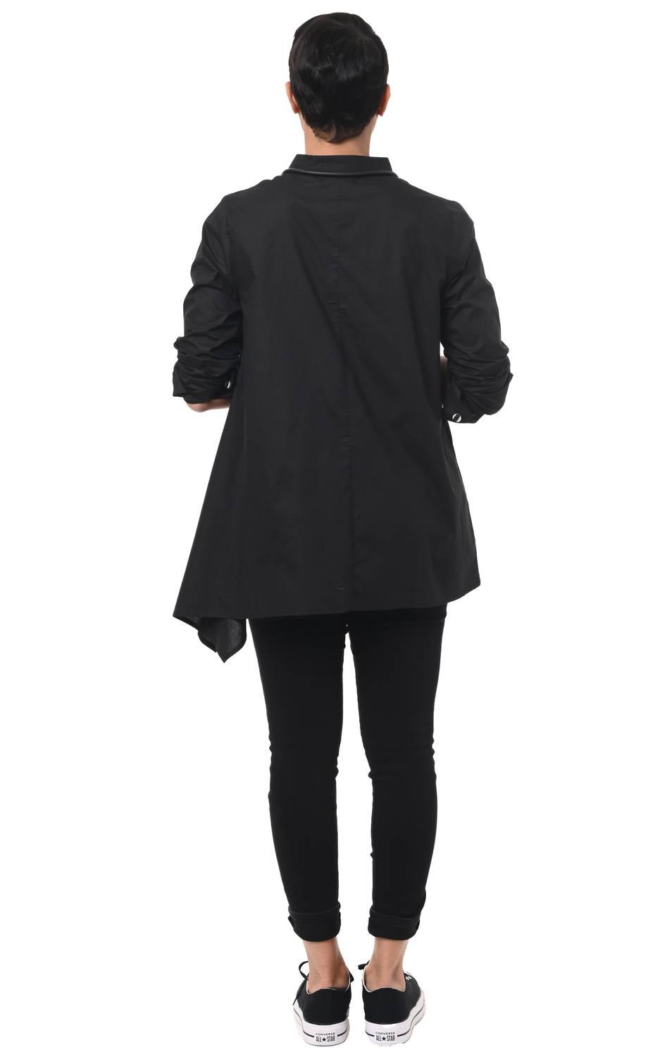 Tulip Clothing - Avalon Button Down Shirt - black - button - down - shirts - clothing