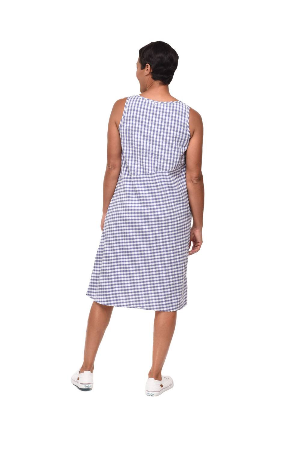 Tulip Clothing - Dawson Dress - blue - clothing - cotton