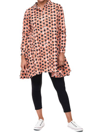 Tulip Clothing - Demi Button Down Top - black - clothing - cotton