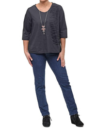 Tulip Clothing - Glynn Blouse - black - blouses - clothing