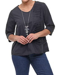 Tulip Clothing - Glynn Blouse - black - blouses - clothing