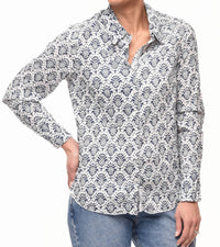 Tulip Clothing - Gretchen Button Down Blouse - blouses - clothing - cotton