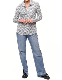 Tulip Clothing - Gretchen Button Down Blouse - blouses - clothing - cotton