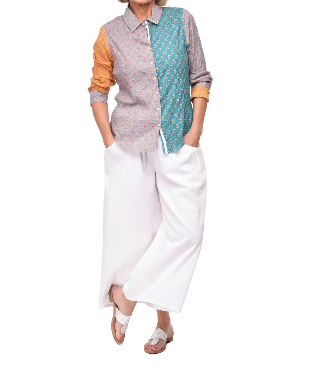 Tulip Clothing - Gretchen Button Down Shirt - blue - button - down - shirts - clothing